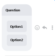 Messenger Actual Preview - Button Template