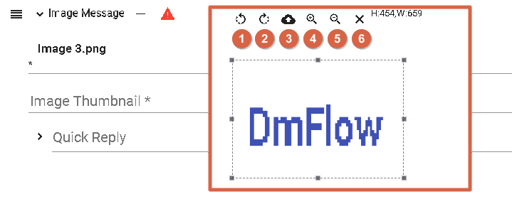 DMflow Upload Image