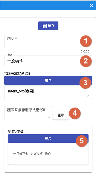 DMflow對話機器人開始節點